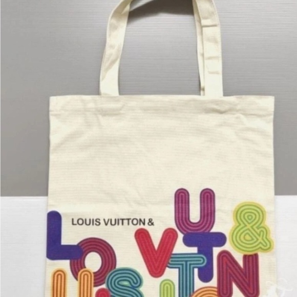 LOUIS VUITTON Tote Bag NEW Limited Edition 2022 Exhibition Japan - Picture 4 of 4